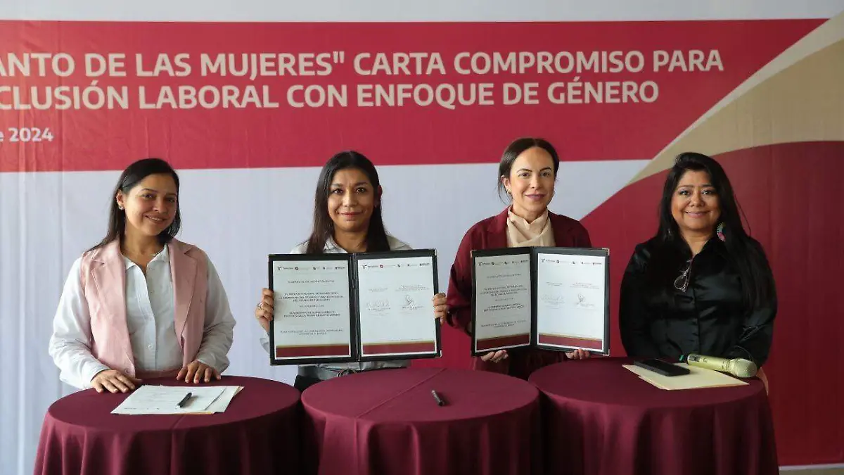 Nuevo Laredo Firman carta compromiso para impulsar la inclusión laboral de las mujeres